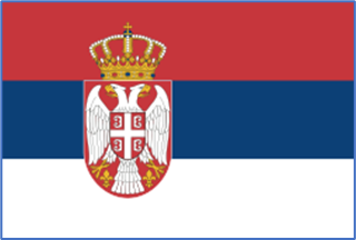 Bandiera della Serbia