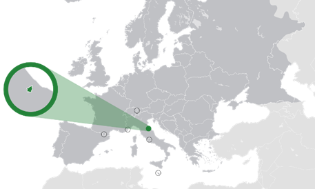 Mappa di San Marino